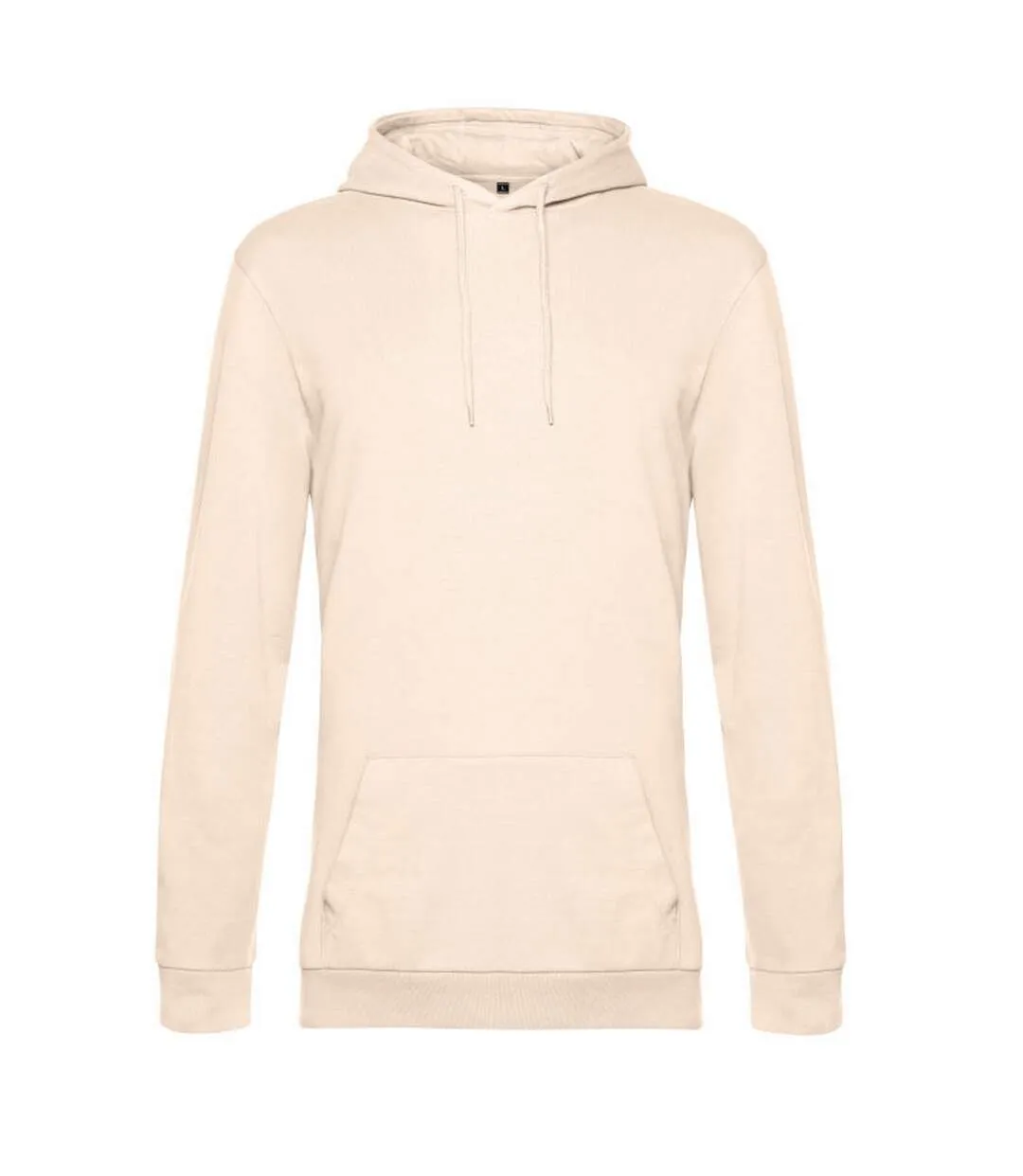 Sweat à capuche homme rose pâle B&C