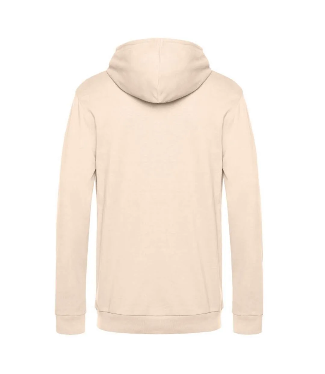 Sweat à capuche homme rose pâle B&C