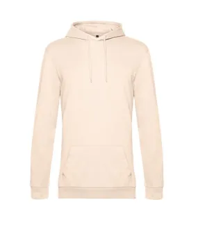 Sweat à capuche homme rose pâle B&C