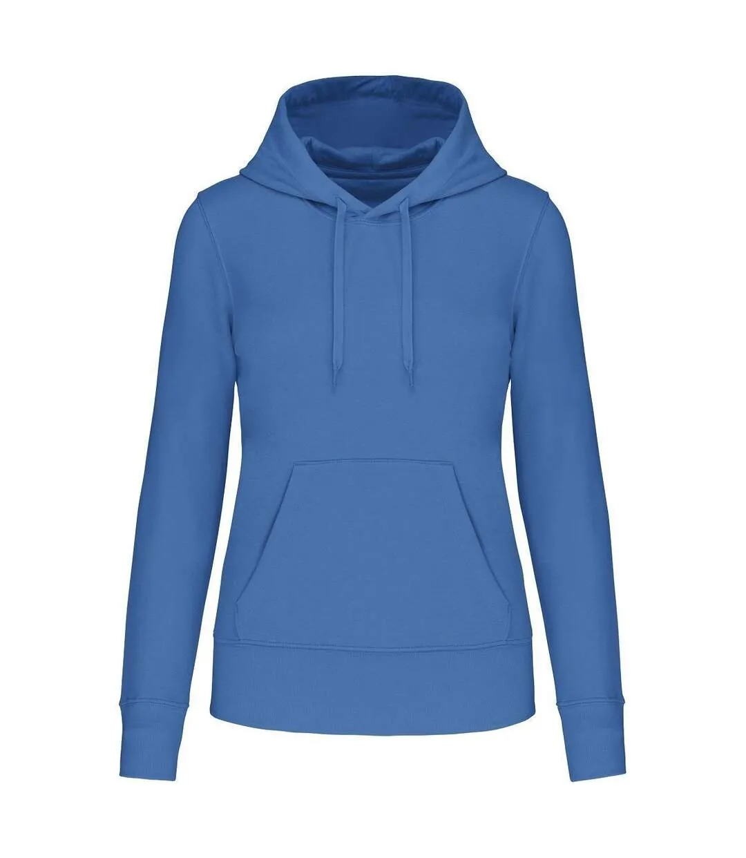 Sweat à capuche écoresponsable - Femme - K4028 - bleu roi clair