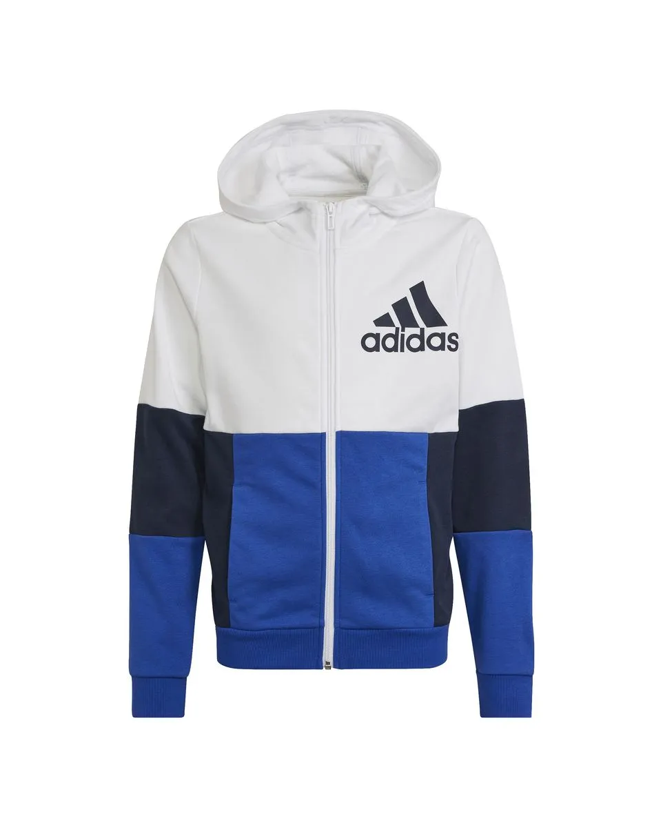 Sweatshirt zippé à capuche Enfant U CB FZ HOODIE Blanc