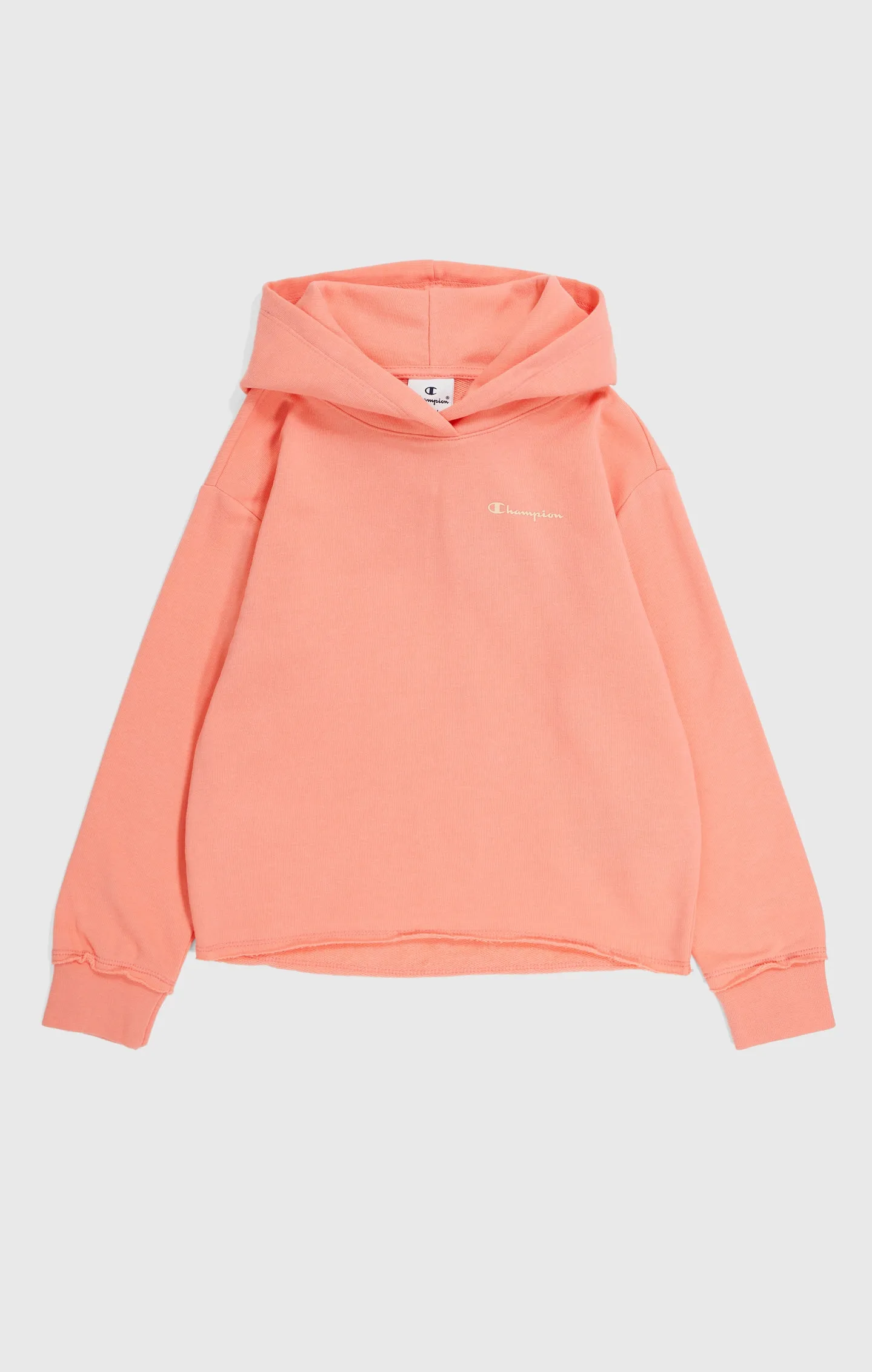 Sweatshirt à capuche boxy à logo ton sur ton - Filles | Champion France