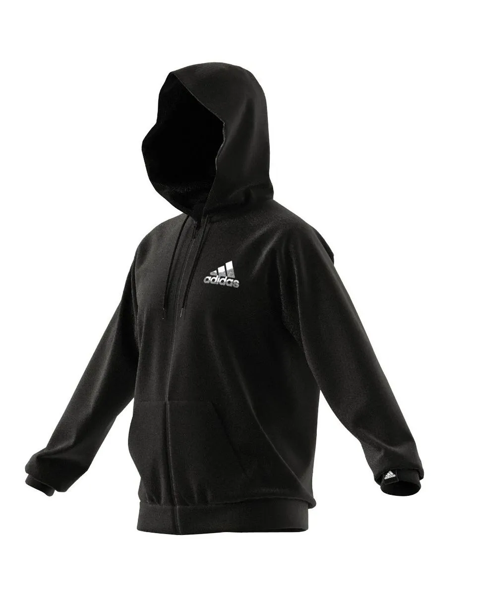 Sweatshirt à capuche Homme M GG BOS  FZ HD Noir