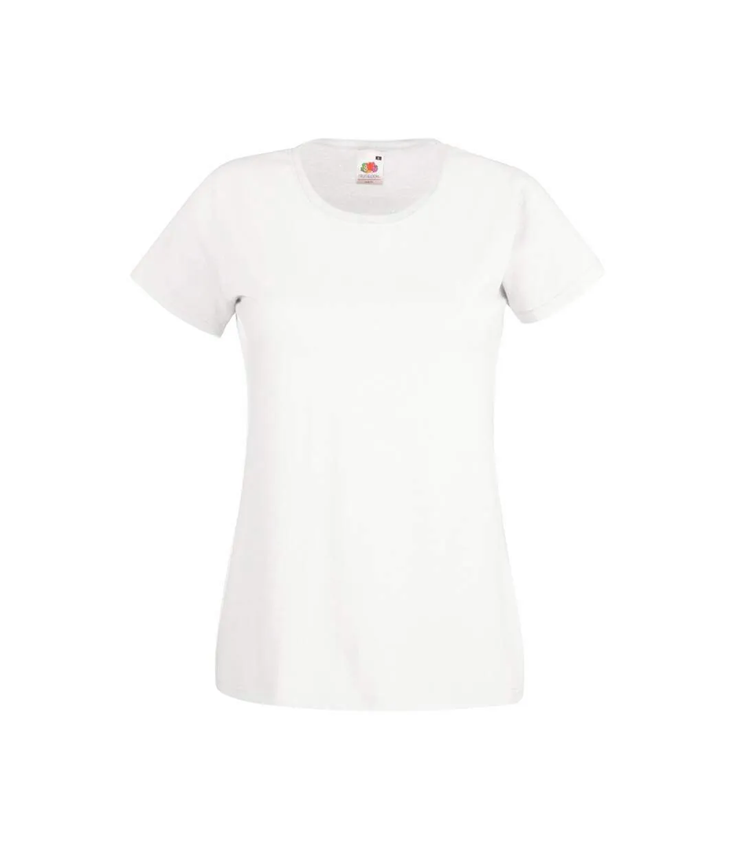 T-shirt à manches courtes femme blanc Universal Textiles