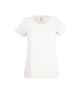 T-shirt à manches courtes femme blanc Universal Textiles