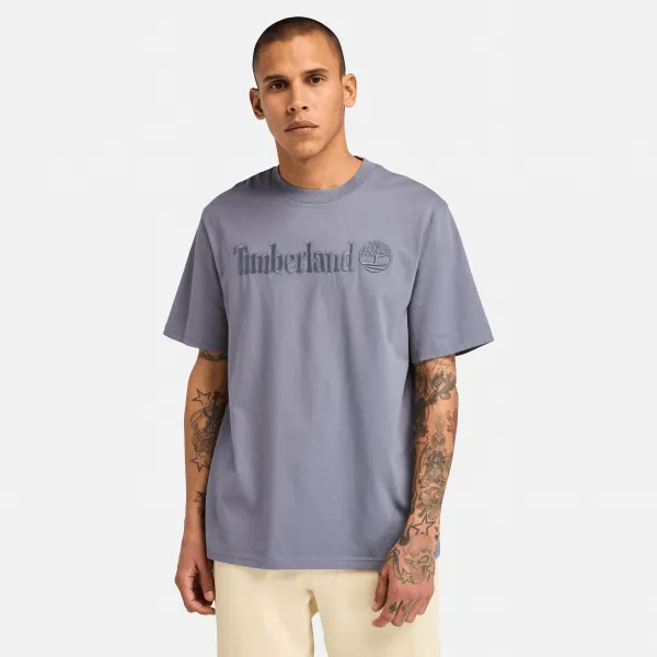 T-shirt à manches courtes Hampthon pour homme en gris foncé