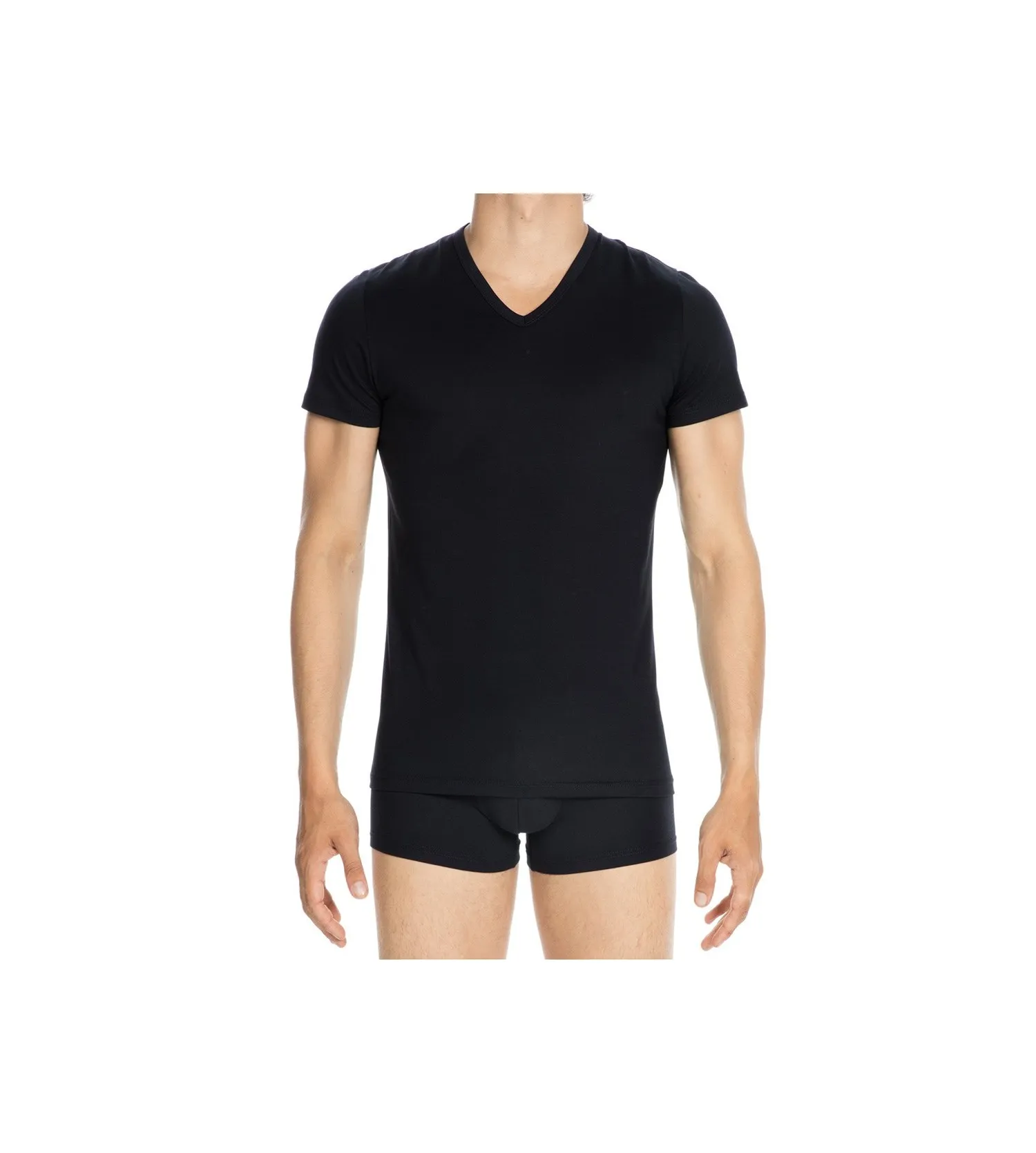 T-shirt à manches courtes HOM Classic marine | Lingerie Sipp