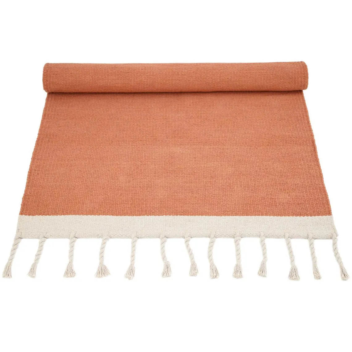 Tapis jute rond avec franges | 3 Suisses