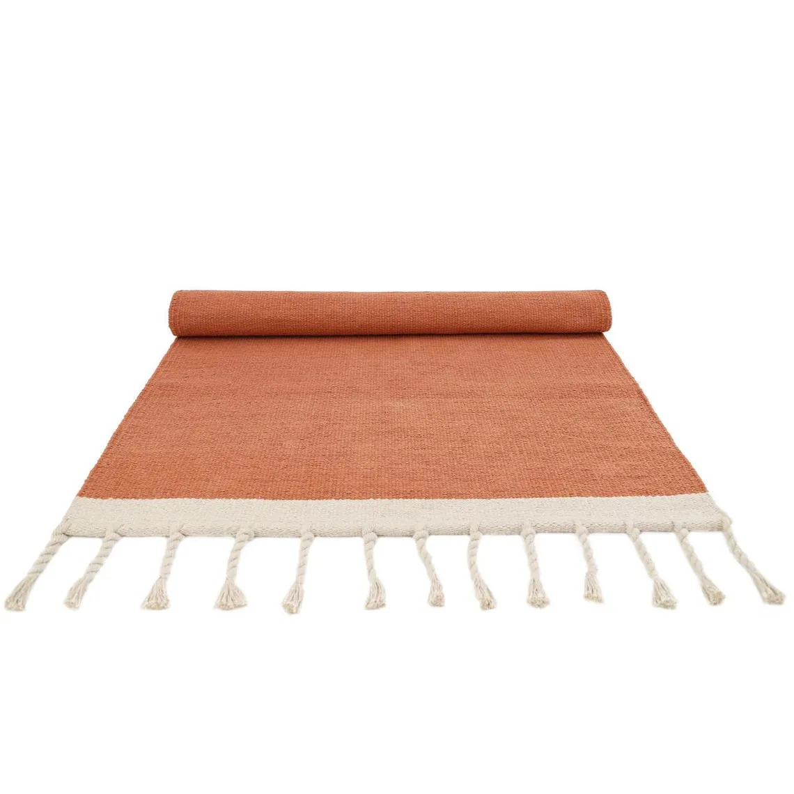 Tapis jute rond avec franges | 3 Suisses