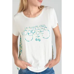 Tee-Shirt ROMI blanc en viscose | 3 Suisses