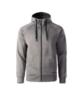 Veste à capuche selan homme gris chiné Hi-Tec