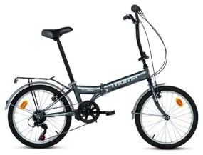 Vélo de ville pliant Moma Street 20'' Shimano 6V Noir