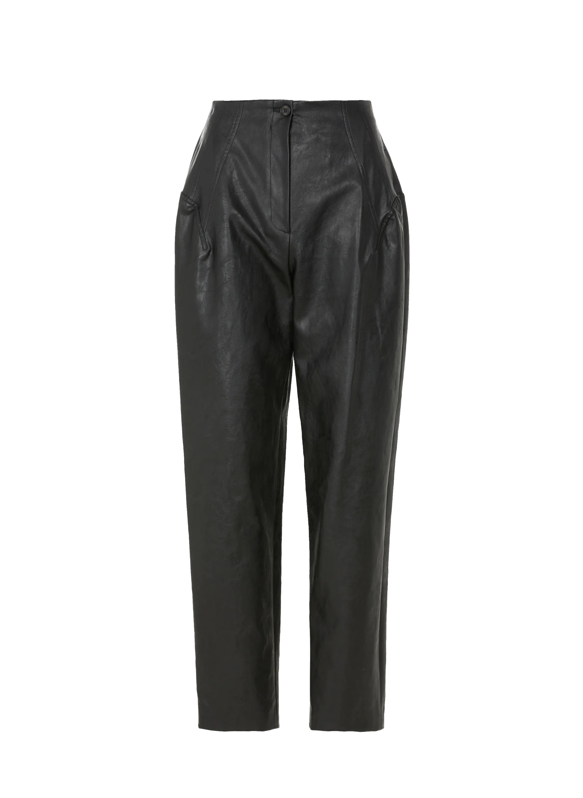 YCH  Pantalon en cuir vegan - Noir